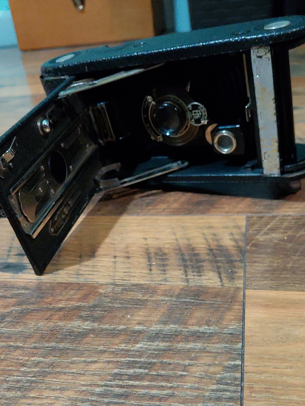 Antique/Vintage Kodak Black Autographic Junior Folding Camera Plate